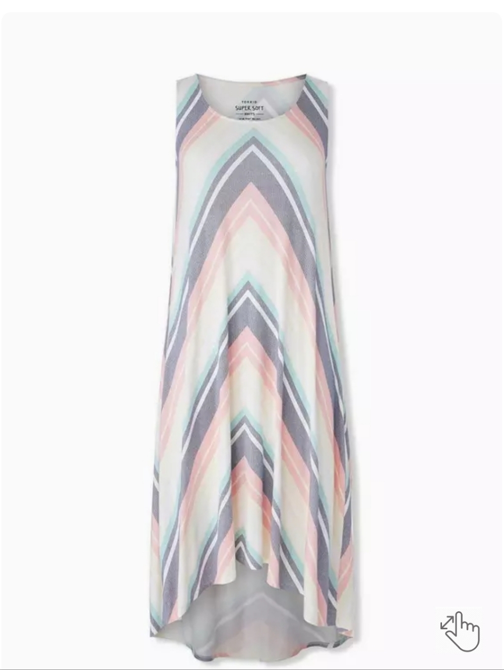 Torrid Supersoft High-Low Midi Dress 4X